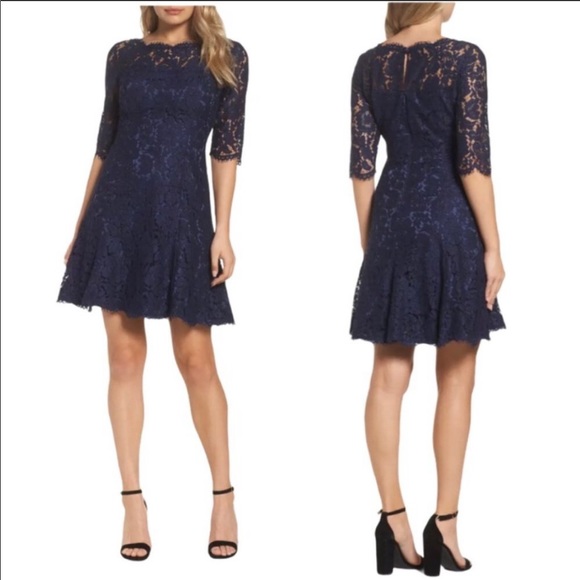 Beautiful Wedding Guest Lace Dress - Picture 3 of 7